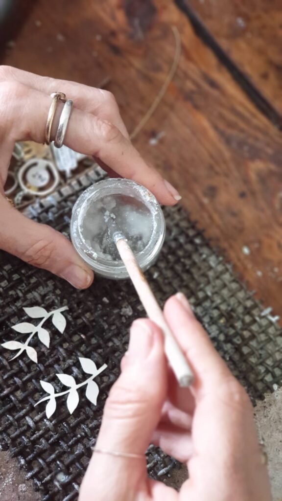 תהליך העבודה סדנת צורפות אפרת מקוב - תמונה 2