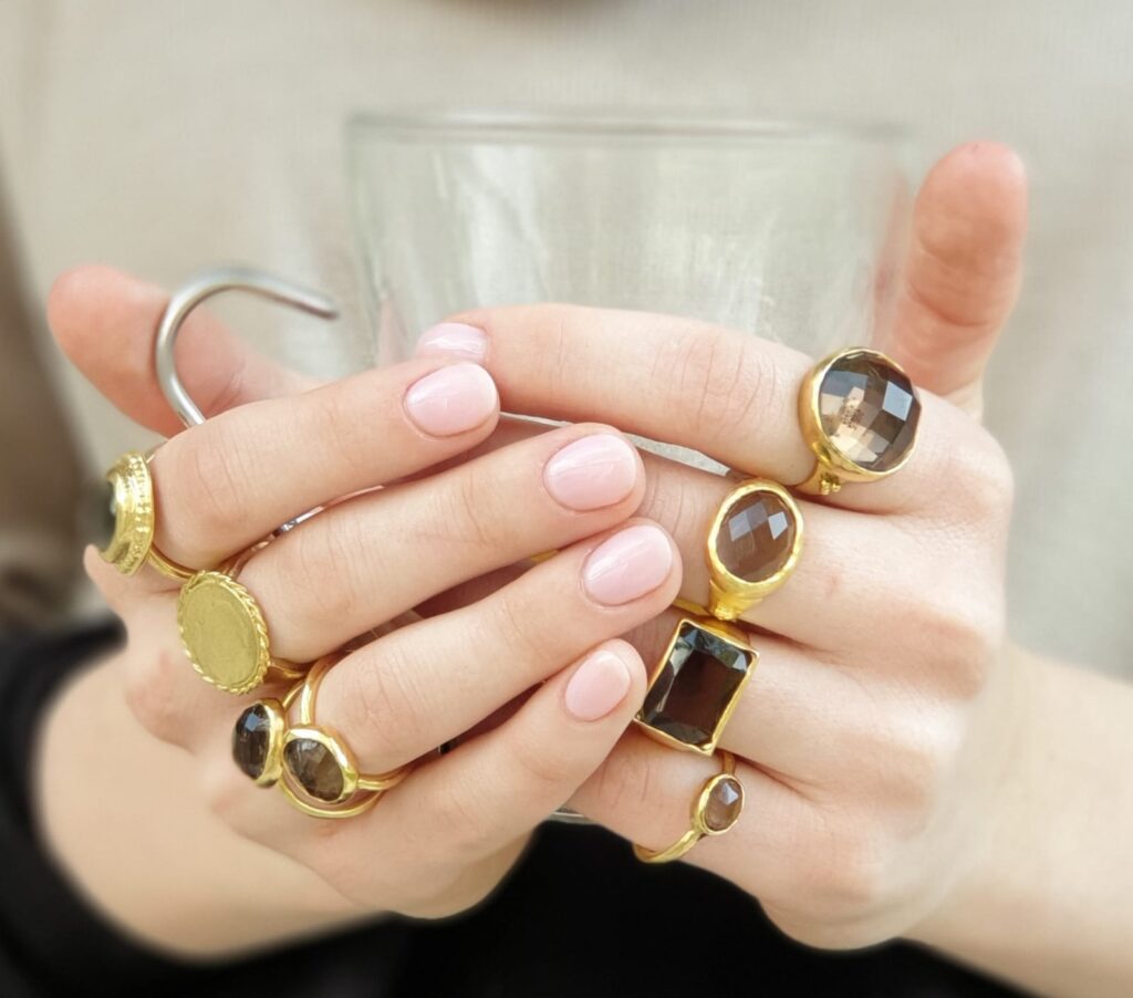 תמונה של טבעות עבדות יד - סדנת צורפות אפרת מקוב